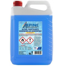 Стеклоочиститель Alpine Frostschutz Scheibenklar -60°C 5l