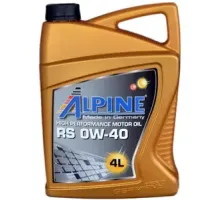 ALPINE 0W-40 RS API SN/CF (A3/B3/B4) 4l