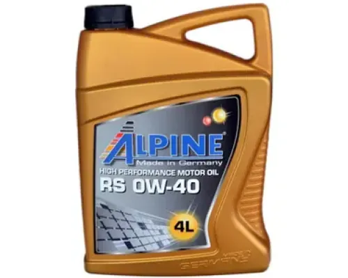 ALPINE 0W-40 RS API SN/CF (A3/B3/B4) 4l