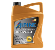 ALPINE 0W-40 RS API SN/CF (A3/B3/B4) 5l