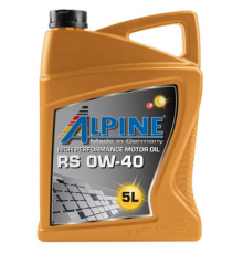 ALPINE 0W-40 RS API SN/CF (A3/B3/B4) 5l