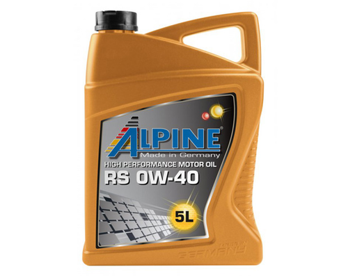 ALPINE 0W-40 RS API SN/CF (A3/B3/B4) 5l