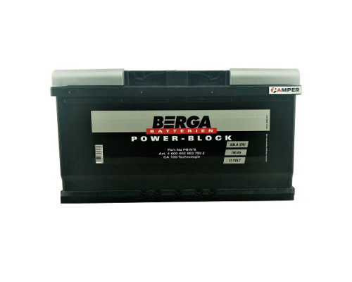 BERGA Power Block 6СТ-100Ah АзЕ 830A (EN) 