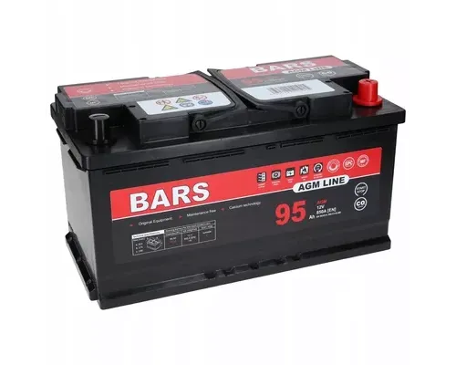 BARS 12V 95AH 850A AGM STARTSTOP   