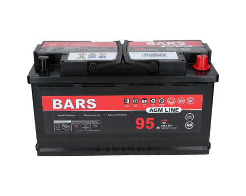 BARS 12V 95AH 850A AGM STARTSTOP   