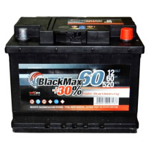 BlackMax 6СТ-60Ah АзЕ 520A (EN) B4005 