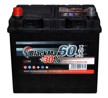 BlackMax 6СТ-60Ah Аз ASIA 540A (EN) B4025 