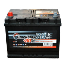 BlackMax 6СТ-70Ah Аз ASIA 620A (EN) B4027 