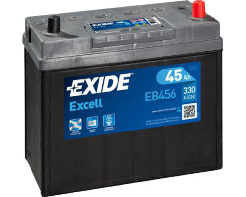 EXIDE 6 CT-45-R Excell EB456 