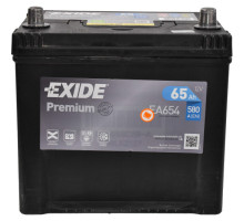 EXIDE Premium 6СТ-65Ah АзЕ ASIA 580A (EN) EA654  