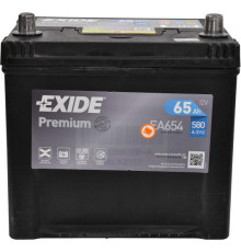 EXIDE Premium 6СТ-65Ah АзЕ ASIA 580A (EN) EA654  