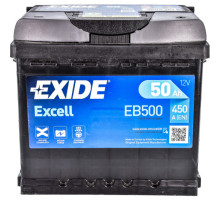 EXIDE 6 CT-50-R Excell EB500 