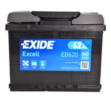 EXIDE 6 CT-62-R Excell EB620 