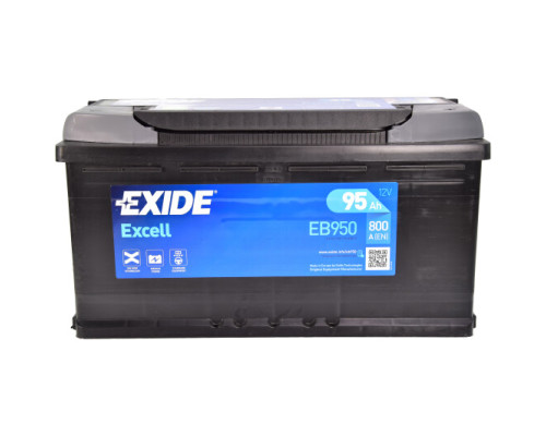 EXIDE Excell 6СТ-95Ah АзЕ 800A (EN) EB950 