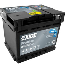 EXIDE Premium Carbon Boost 2.0 6СТ-60Ah Аз 600A (EN) EA601