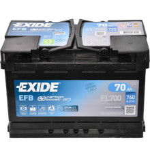 EXIDE Start-Stop EFB 6СТ-70Ah АзЕ 760A (EN) EL700 