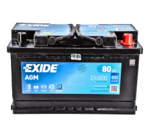 EXIDE Start-Stop AGM 6СТ-80Ah АзЕ 800A (EN) EK800 