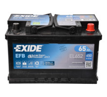 EXIDE 6 CT-65-R Start-Stop EFB EL652 