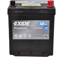 EXIDE Premium 6СТ-40Ah АзЕ ASIA 350A (EN) EA406 