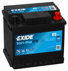 EXIDE Start-Stop EFB 6СТ-55Ah АзЕ 480A (EN) EL550 