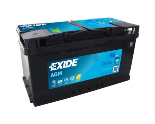 EXIDE START-STOP AGM 6СТ-96Ah АзЕ 850А (EN) EK960 