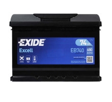 EXIDE 6 CT-74-R Excell EB740 