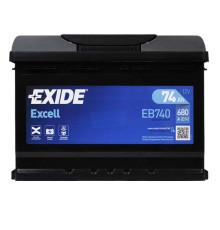 EXIDE 6 CT-74-R Excell EB740 