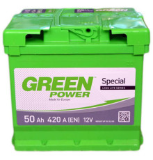 GREEN POWER 6СТ-50Ah Аз 420A (EN)