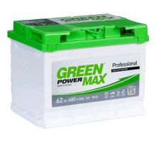 GREEN POWER MAX 6СТ-62Ah Аз 600A (EN)