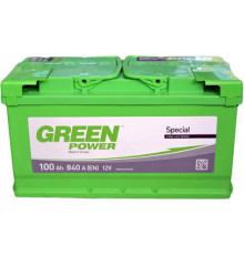 GREEN POWER 6СТ-100Ah Аз 840A (EN) 