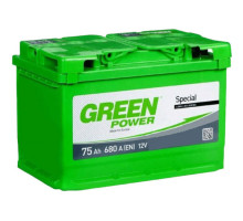 GREEN POWER 6СТ-75Ah Аз 680A (EN)