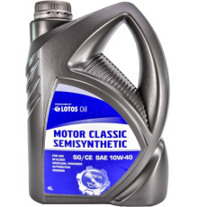 LOTOS MOTOR CLASSIC SEMISYNT 10W-40 4l