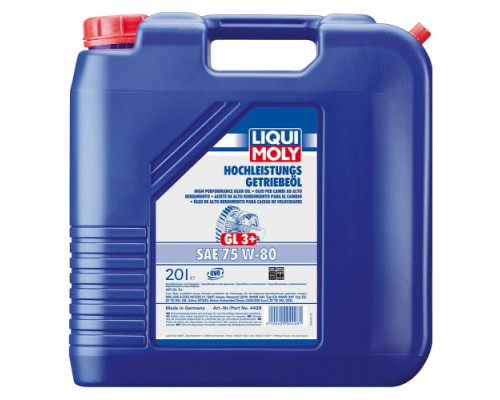 Liqui Moly Hochleistungs-Getriebeol SAE 75W-80 GL3+ 20l