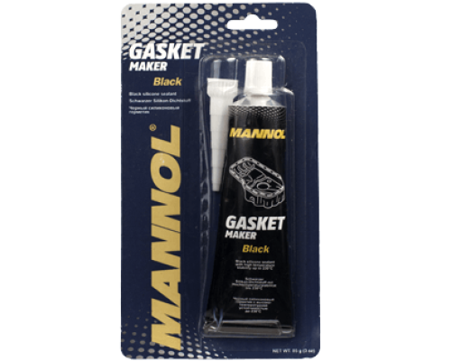 MANNOL SILICONE-GASKET SCHWARZ Герметик (-40С+230С) 85ml 