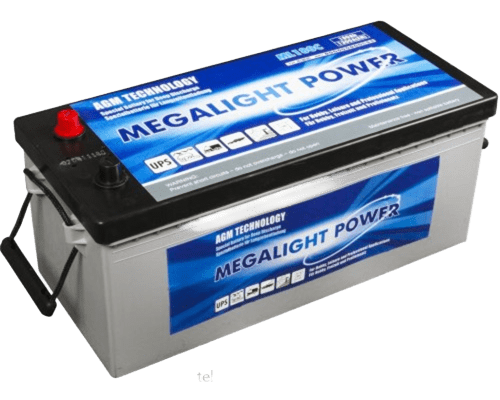 Megalight AGM 180Ah 12V (Тяговый)  