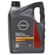 Nissan Motor Oil SN/GF-5 0W-20 5l