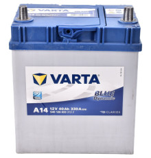 VARTA Blue Dynamic A14 6СТ-40Ah АзЕ ASIA 330A (EN) ТК 540126033