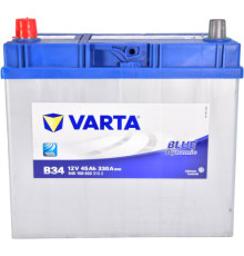 VARTA Blue Dynamic B34 6СТ-45Ah Аз ASIA 330A (EN) 545158033