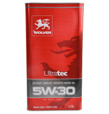 WOLVER Ultratec 5W-30, 504/507. C3 API SN/CF 5l 