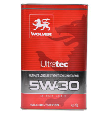 WOLVER Ultratec 5W-30, 504/507. C3 API SN/CF 4l