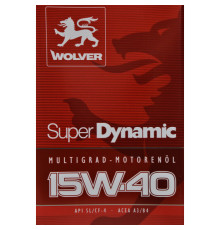 WOLVER Super Dinamic 15W-40, API SJ/CF-4/CF 4l