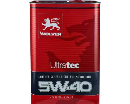 WOLVER Ultratec 5W-40 SN/CF 4l 